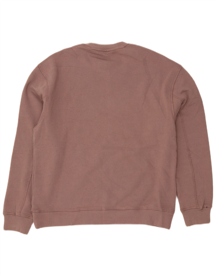 TOPSHOP Felpa oversize da donna Maglione UK 14 Cotone rosa medio
