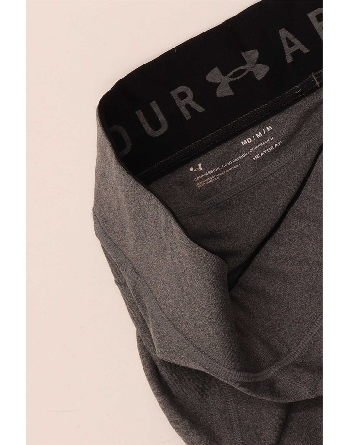 Leggings Under Armour da donna Heat Gear UK 12 Grigio medio chiazzato