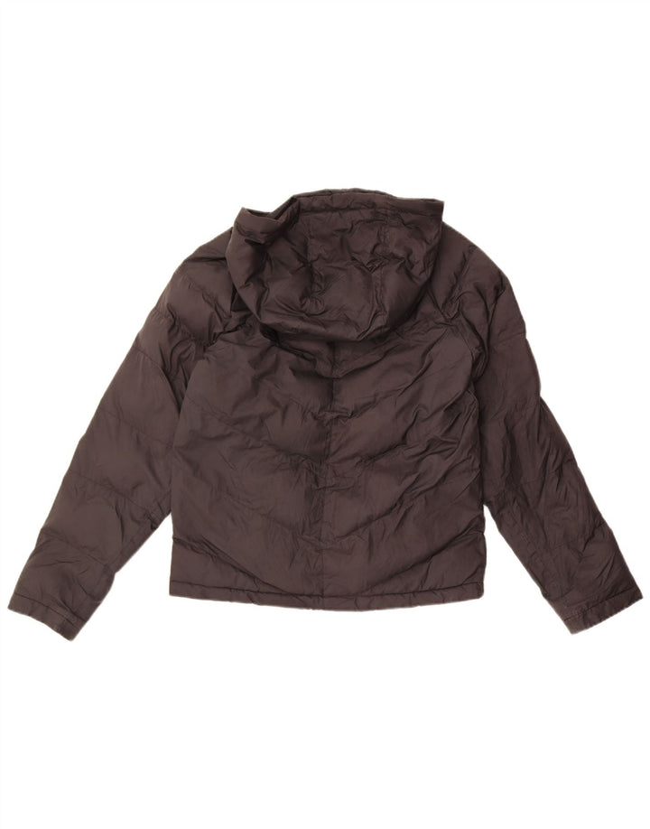 Giacca imbottita con cappuccio Nike da ragazzo 12-13 anni Large nera in poliestere