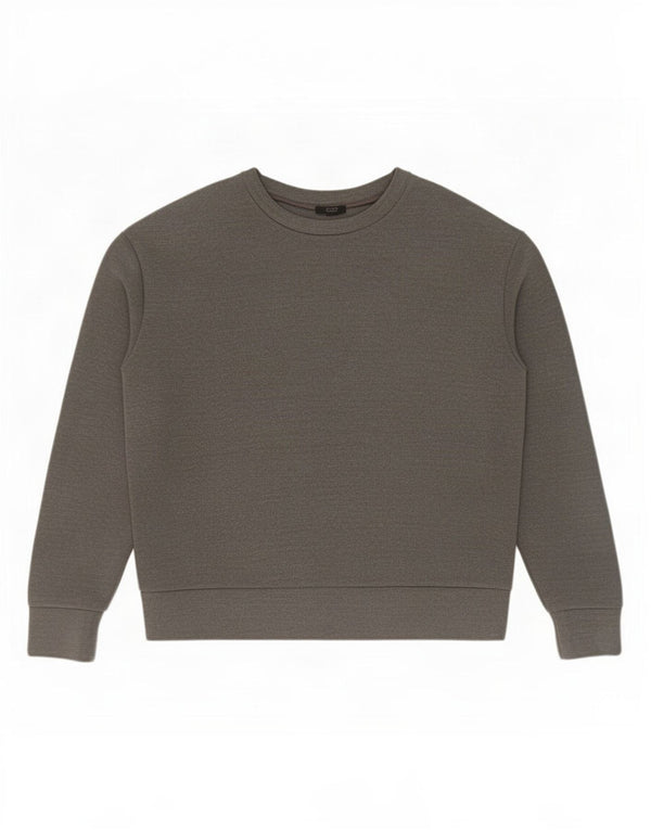 Cos Felpa da uomo Maglione in poliestere chiazzato grigio medio