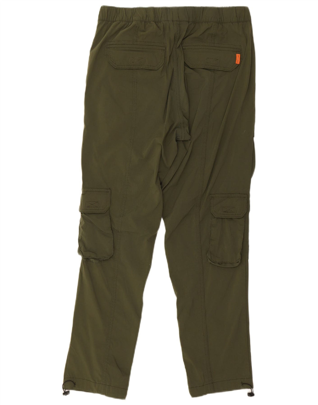Pantaloni cargo dritti da uomo Jack & Jones medi W30 L27 nylon kaki