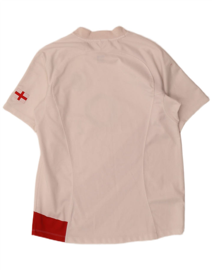 T-shirt grafica da uomo Nike Top in poliestere color block bianco medio
