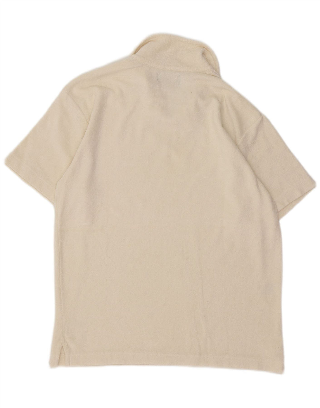 Polo da uomo Lee grande in cotone bianco sporco