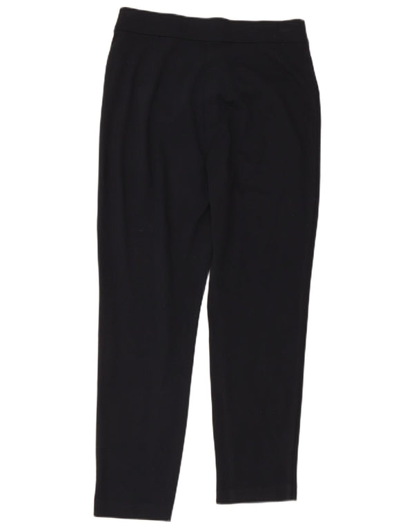 Pantaloni casual affusolati da donna Marks & Spencer UK 12 medi W30 L26 neri