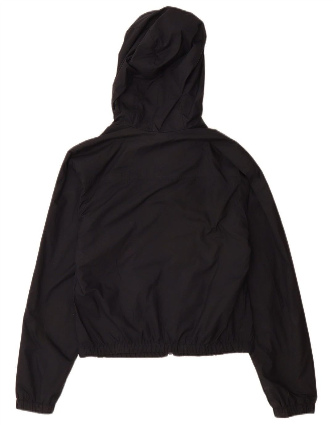 Giacca antipioggia con cappuccio da donna Hollister UK 6 XS poliestere nero