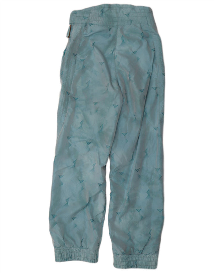 Pantaloni da sci da donna Emmegi Joggers UK 12 Poliammide geometrica blu medio