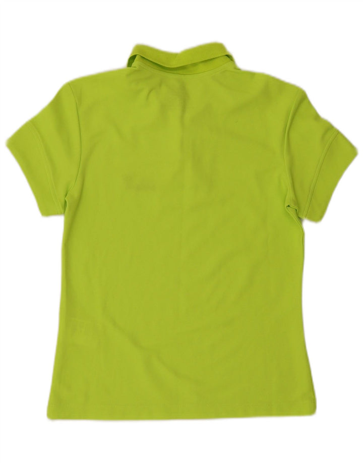 Polo da donna JACK WOLFSKIN UK 10 Small Verde Poliestere
