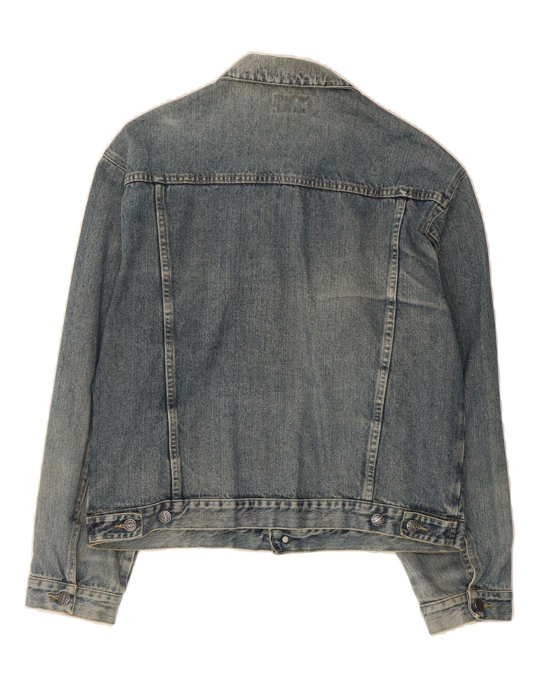 WPM Mens Denim Jacket UK 42 XL Blue Cotton Vintage WPM and Second-Hand WPM from Messina Hembry 