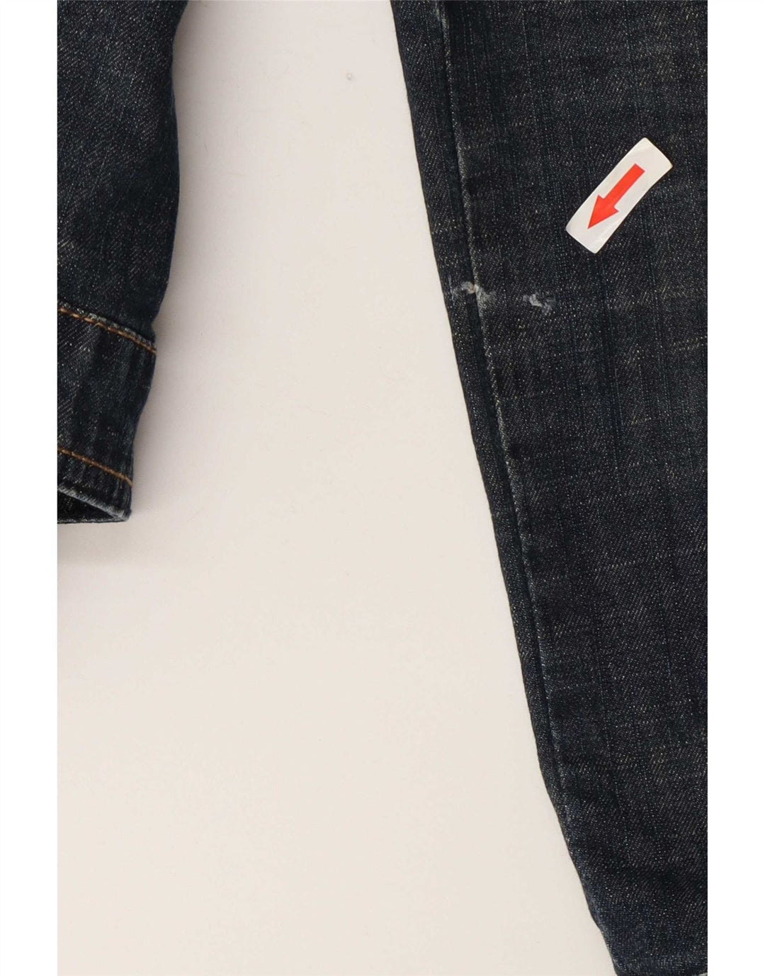 Giacca di jeans da donna Guess UK 8 Small Blu Navy Cotone