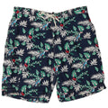 CHAPS Mens Swimming Shorts XL  Navy Blue Animal Print