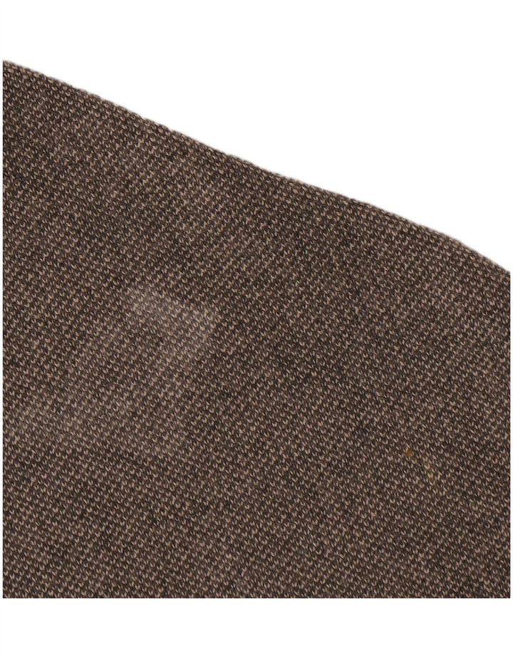 Maglione cardigan oversize con maniche a 3/4 da donna Massimo Dutti UK 10 piccolo grigio
