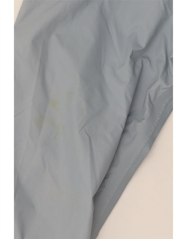 Giacca antipioggia oversize con cappuccio da donna Berghaus UK 10 piccola in nylon blu