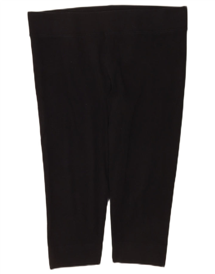 Leggings Capri da donna Marks & Spencer UK 16 grande cotone nero