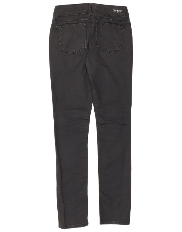 Jeans slim da donna Levi's W28 L32 cotone nero