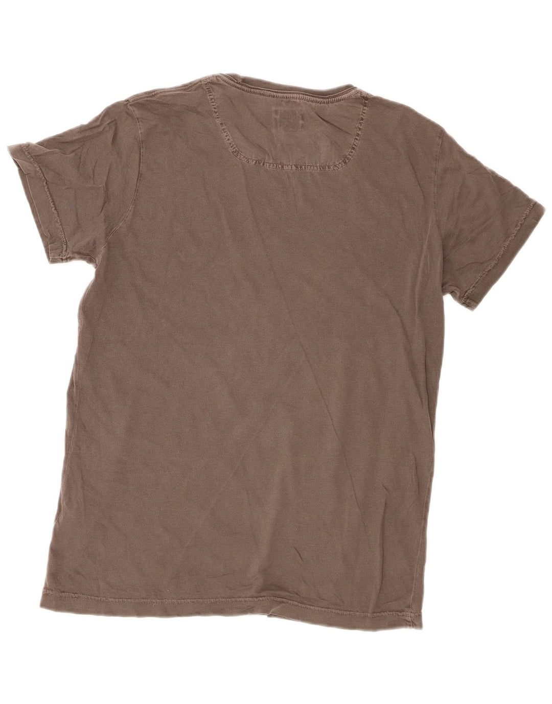 T-shirt grafica da uomo Diesel Top in cotone grigio medio