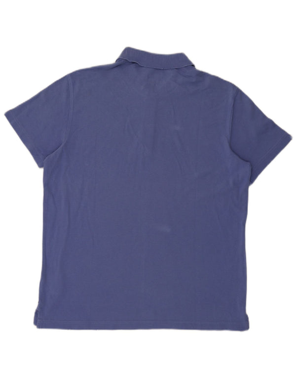 Polo grafica da uomo Calvin Klein Jeans XL in cotone blu