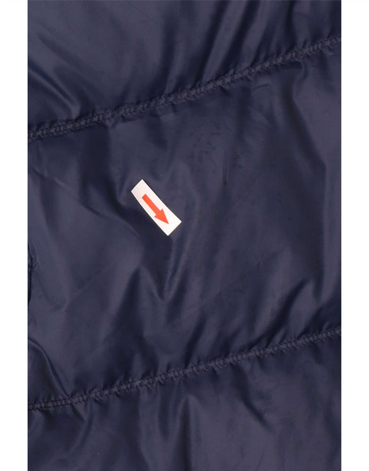 Giacca imbottita da uomo Tommy Hilfiger UK 36 Small Poliestere blu navy