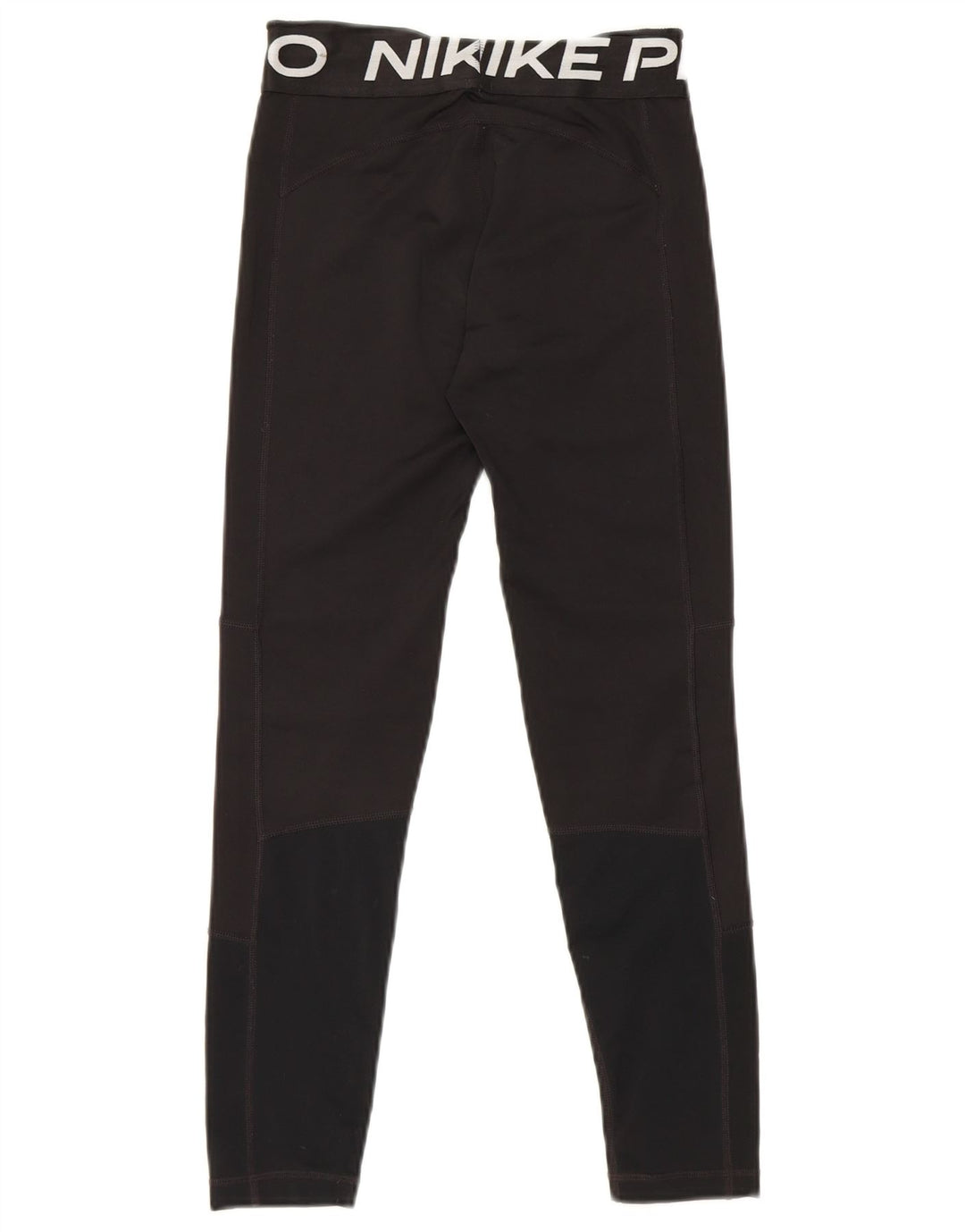 Leggings grafici Nike Dri Fit per ragazzi 10-11 anni blocco colore nero medio
