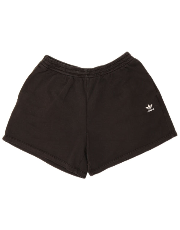 Pantaloncini sportivi Adidas da donna UK 16/18 grandi cotone nero