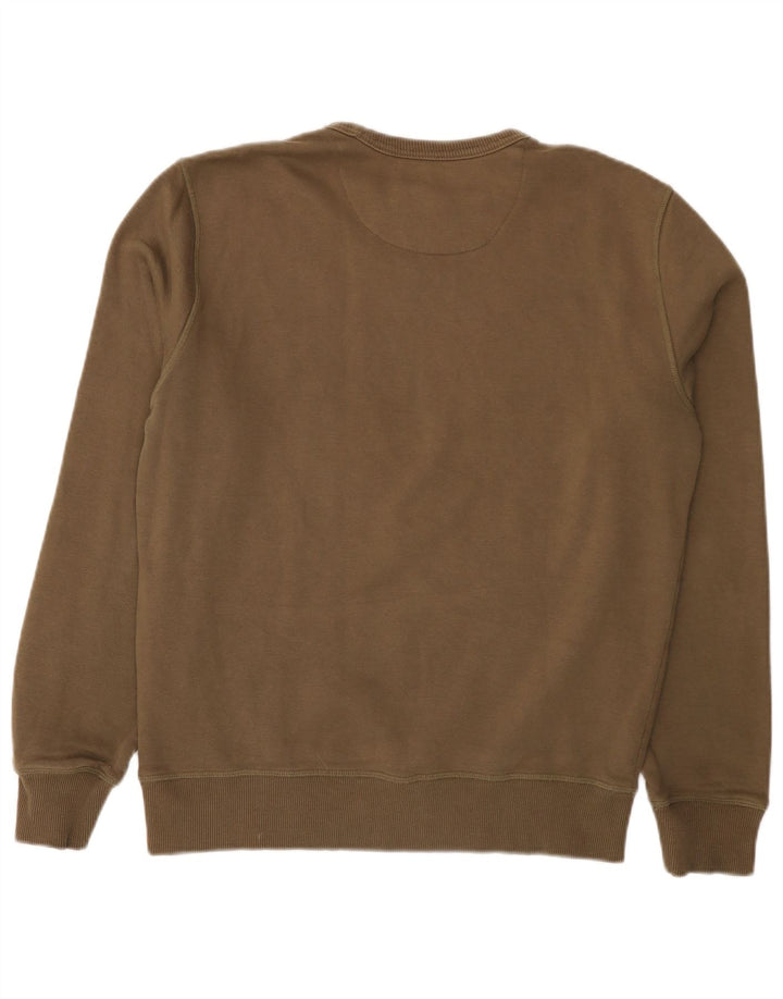 Felpa da uomo French Connection Maglione grande cotone kaki