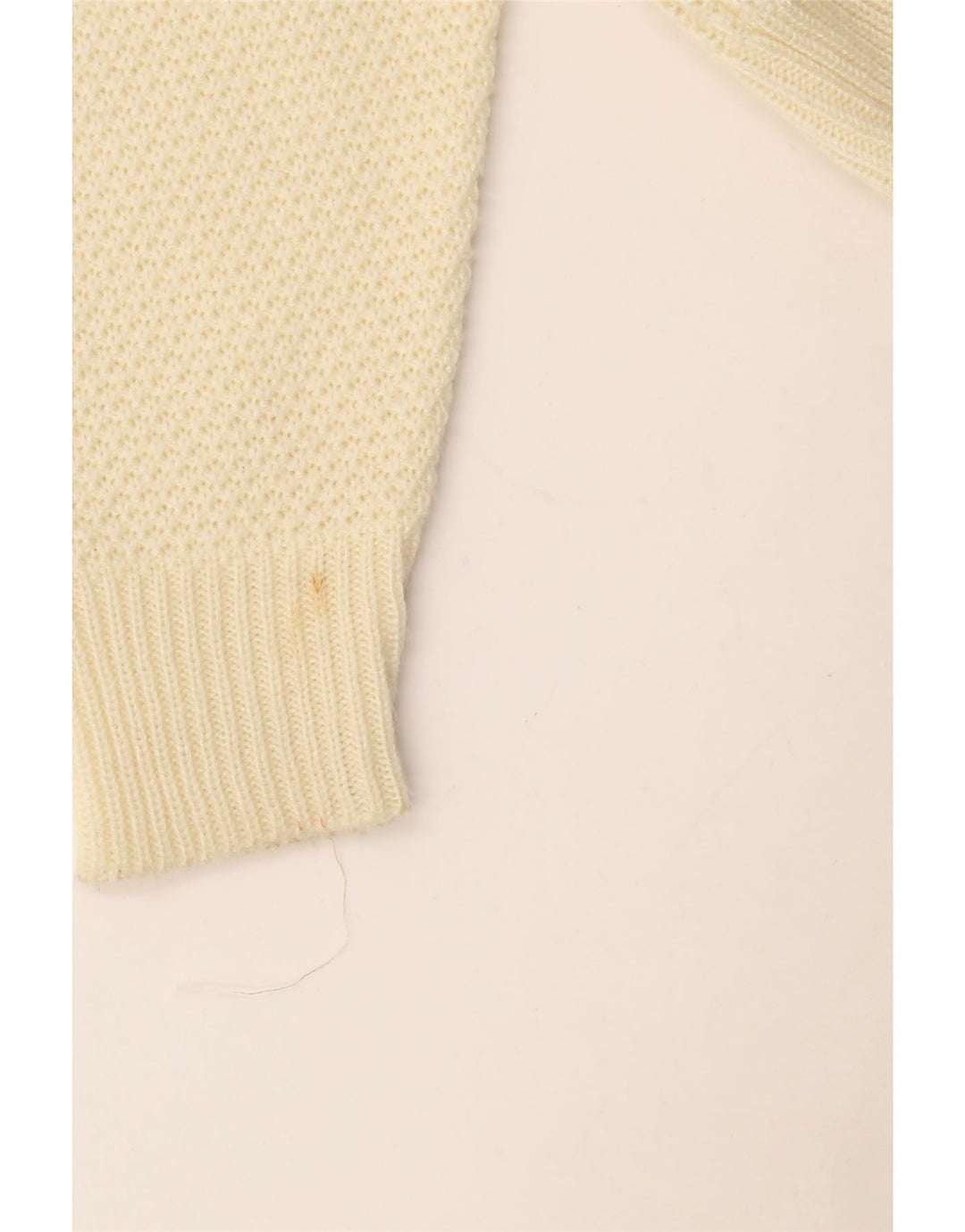 Maglione cardigan da donna vintage UK 14 Beige medio