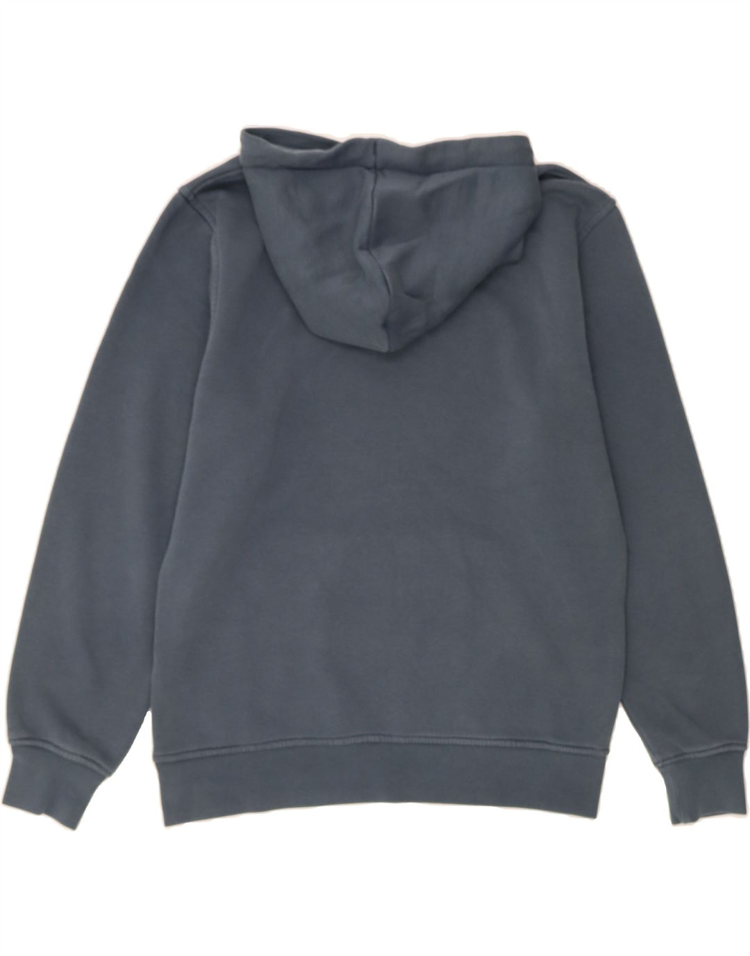 NICCE Mens Graphic Hoodie Jumper Medium Navy Blue Cotton Vintage Nicce and Second-Hand Nicce from Messina Hembry 