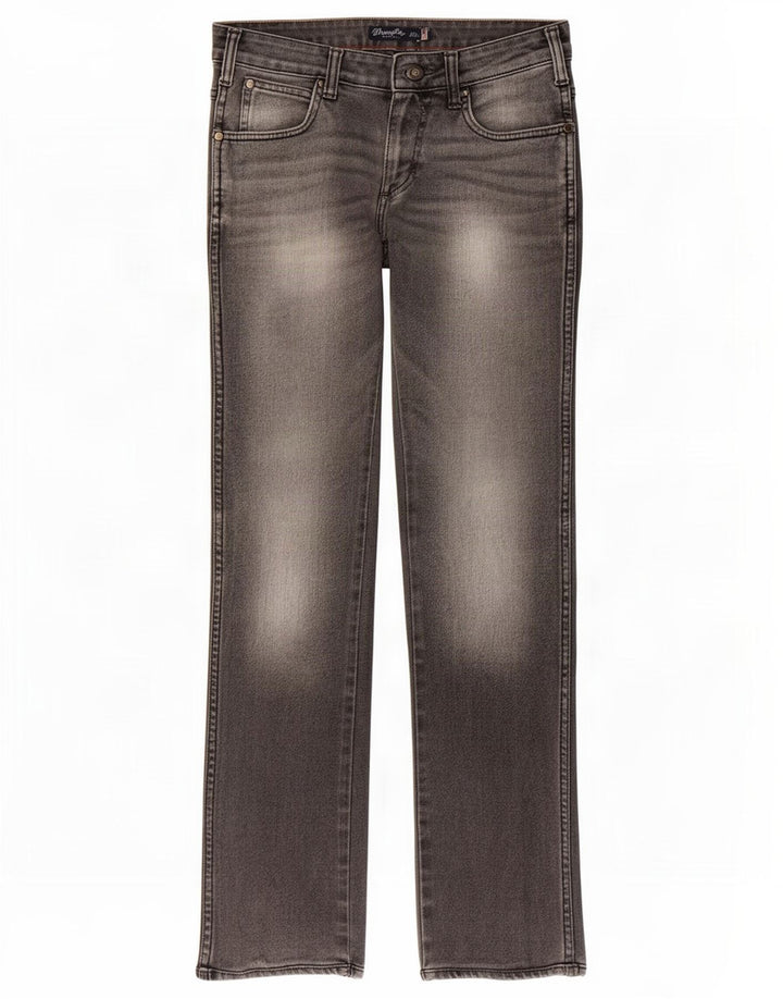 Jeans dritti da uomo Wrangler Skanders W30 L30 cotone grigio