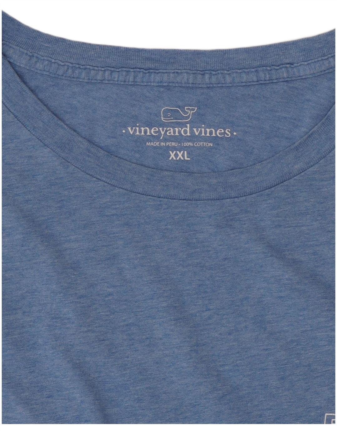 VINEYARD VINES T-shirt grafica da uomo 2XL cotone blu