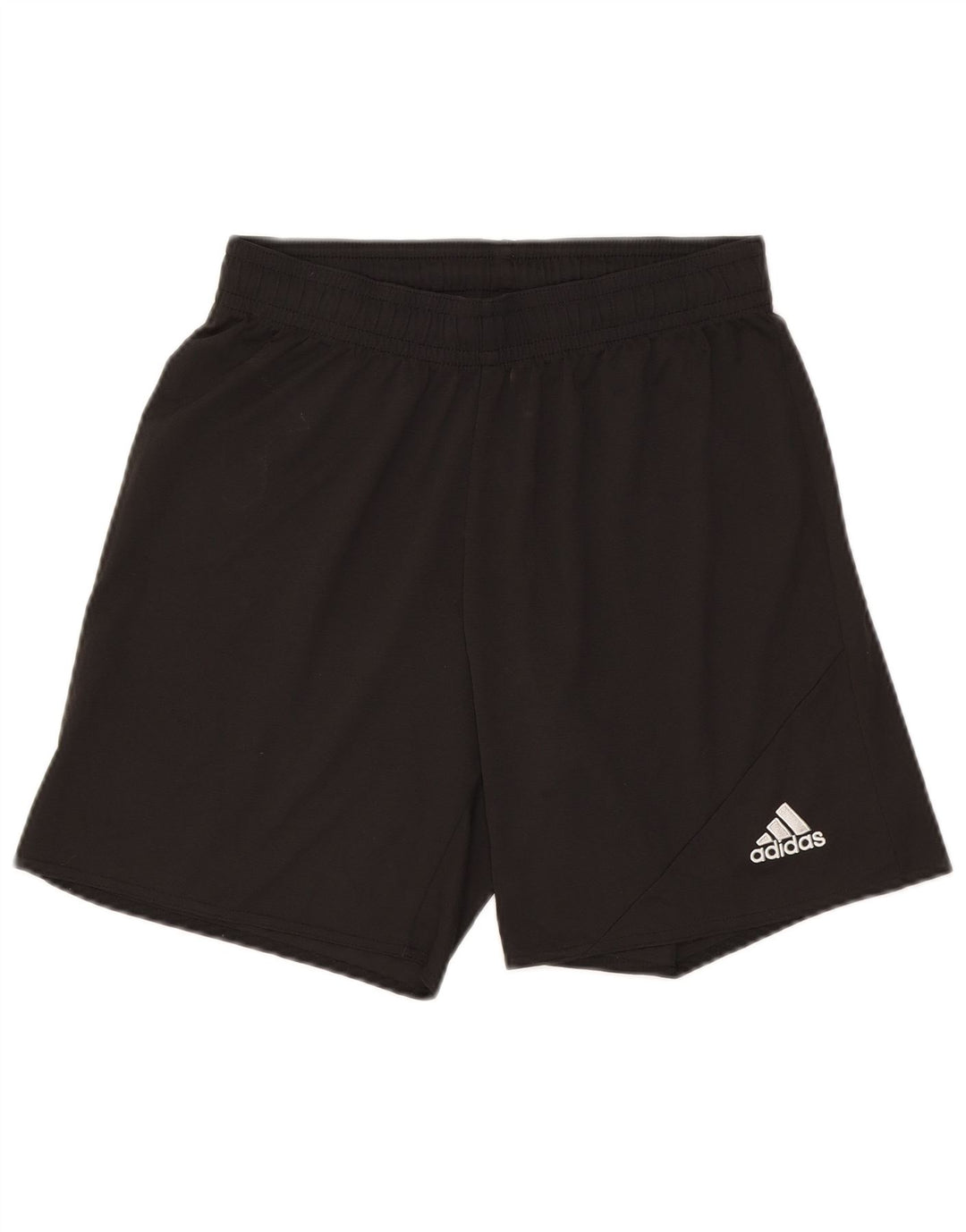 Pantaloncini sportivi Adidas Climalite da uomo medio poliestere nero