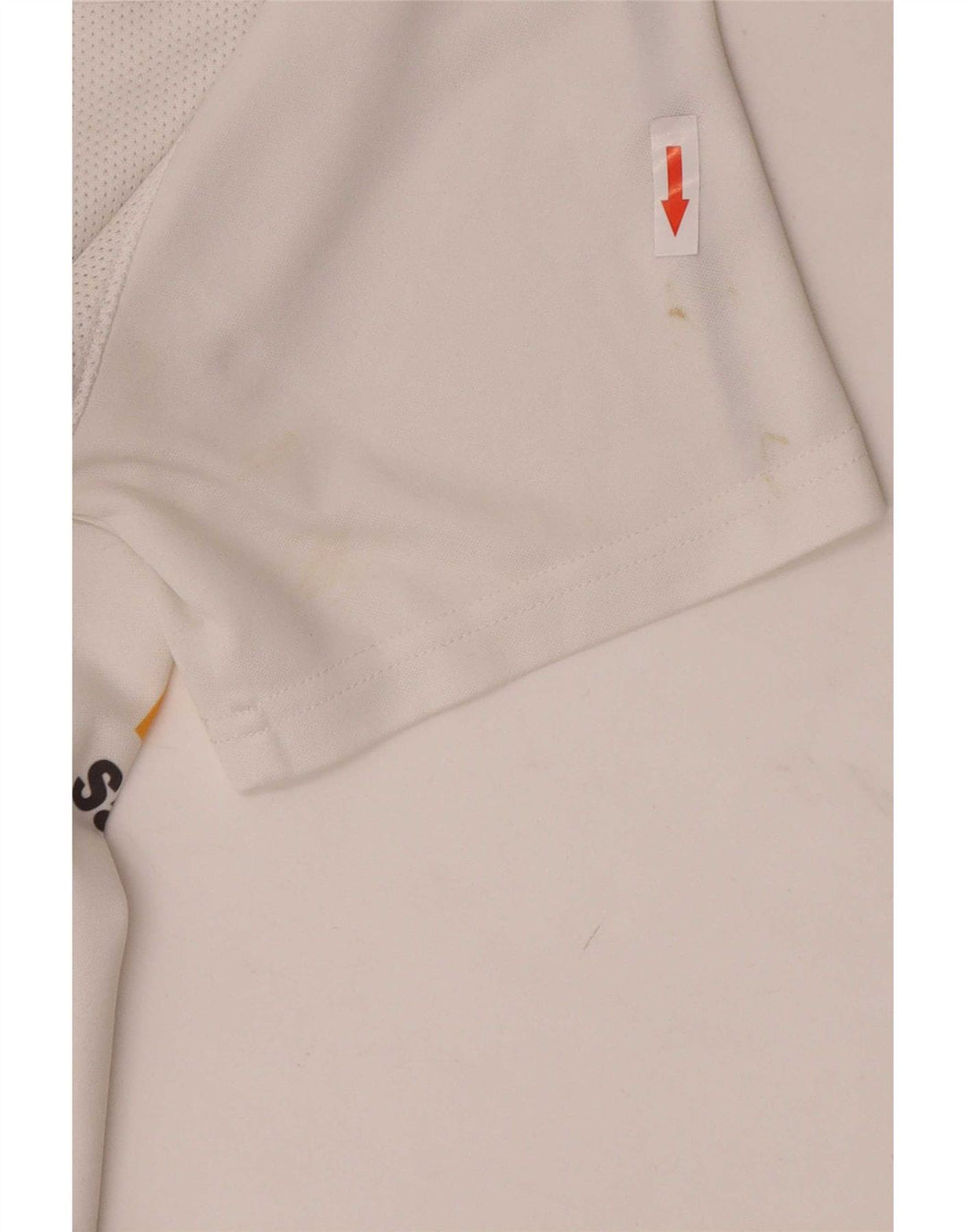 Nike - T-shirt grafica da uomo, top sportivo, in poliestere bianco medio
