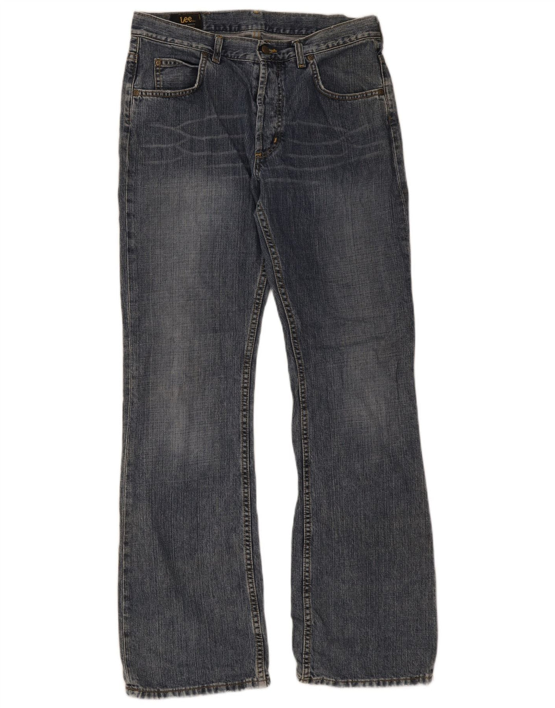 Jeans Lee da uomo Denver Bootcut W34 L34 cotone blu navy