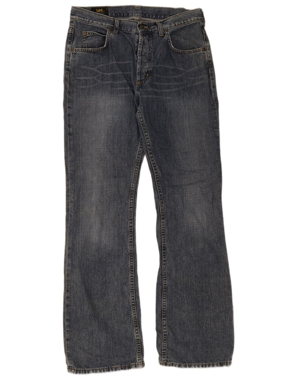 Jeans Lee da uomo Denver Bootcut W34 L34 cotone blu navy
