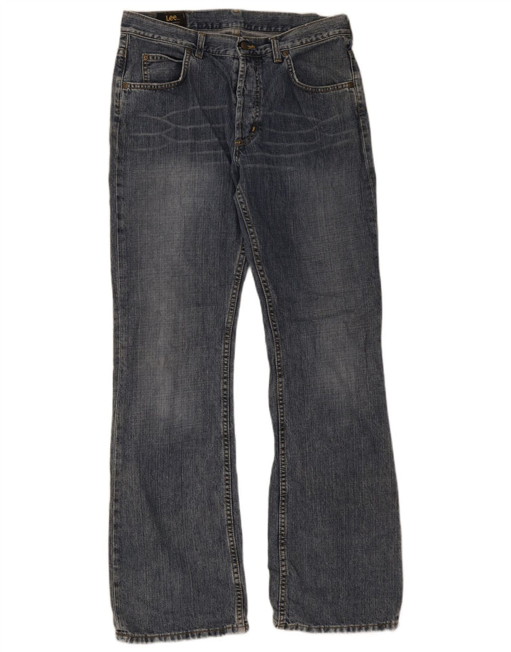 Jeans Lee da uomo Denver Bootcut W34 L34 cotone blu navy