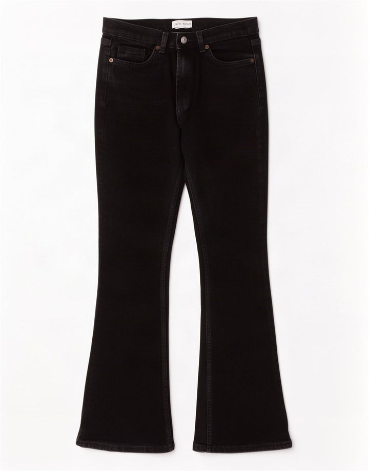 Jeans svasati da donna Zara EU 34 2XS W24 L32 Neri