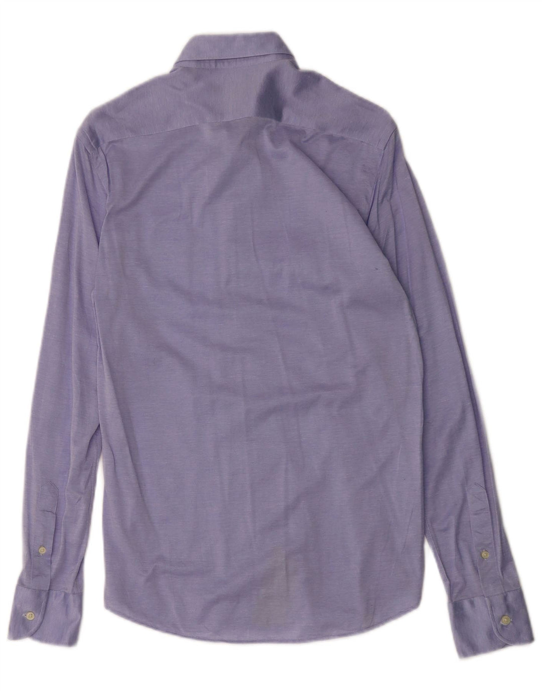 MASSIMO DUTTI Mens Shirt Small Blue Cotton