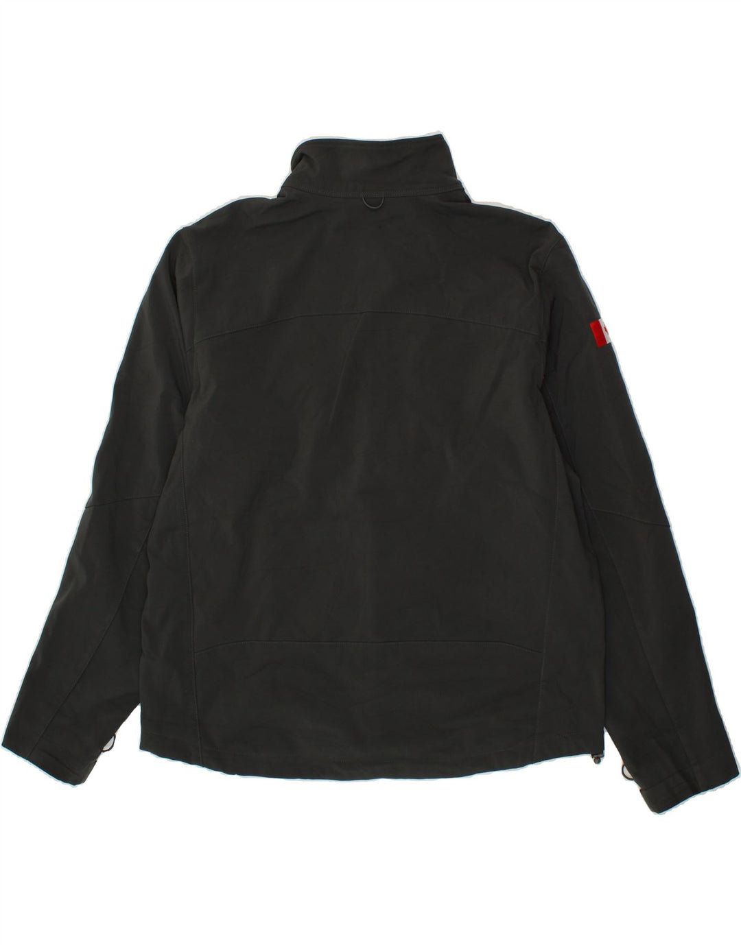 EDDIE BAUER Mens Tracksuit Top Jacket XL Grey Polyester Vintage Eddie Bauer and Second-Hand Eddie Bauer from Messina Hembry 