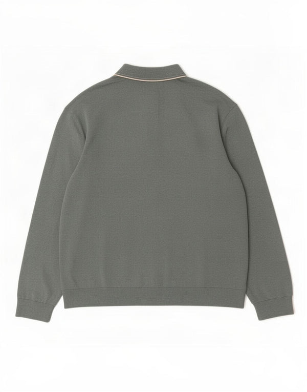Maglione maglione collo alto da uomo Marks & Spencer 2XL cotone verde