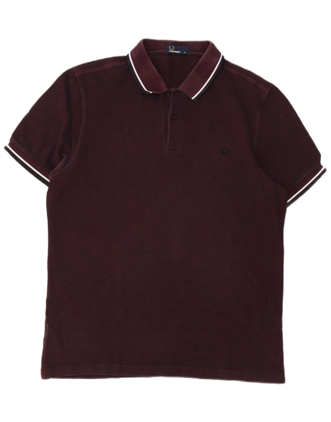 Polo da uomo Fred Perry XL in cotone bordeaux