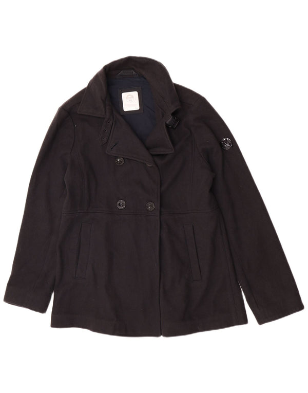 Cappotto da marinaio da donna North Sails UK 14 grande classico in lana blu navy