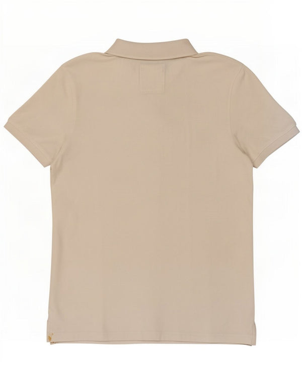 Crew Clothing Polo da uomo in cotone bianco medio