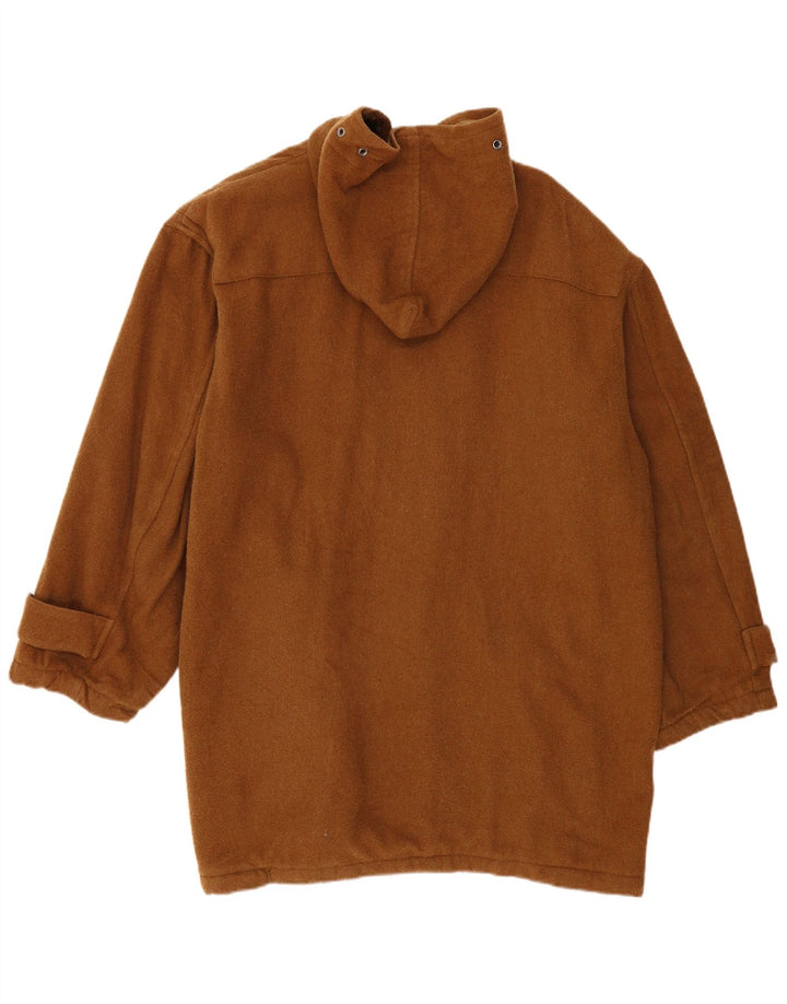 Montgomery con cappuccio vestibilità ampia da uomo MEXX UK 36 Lana marrone medio