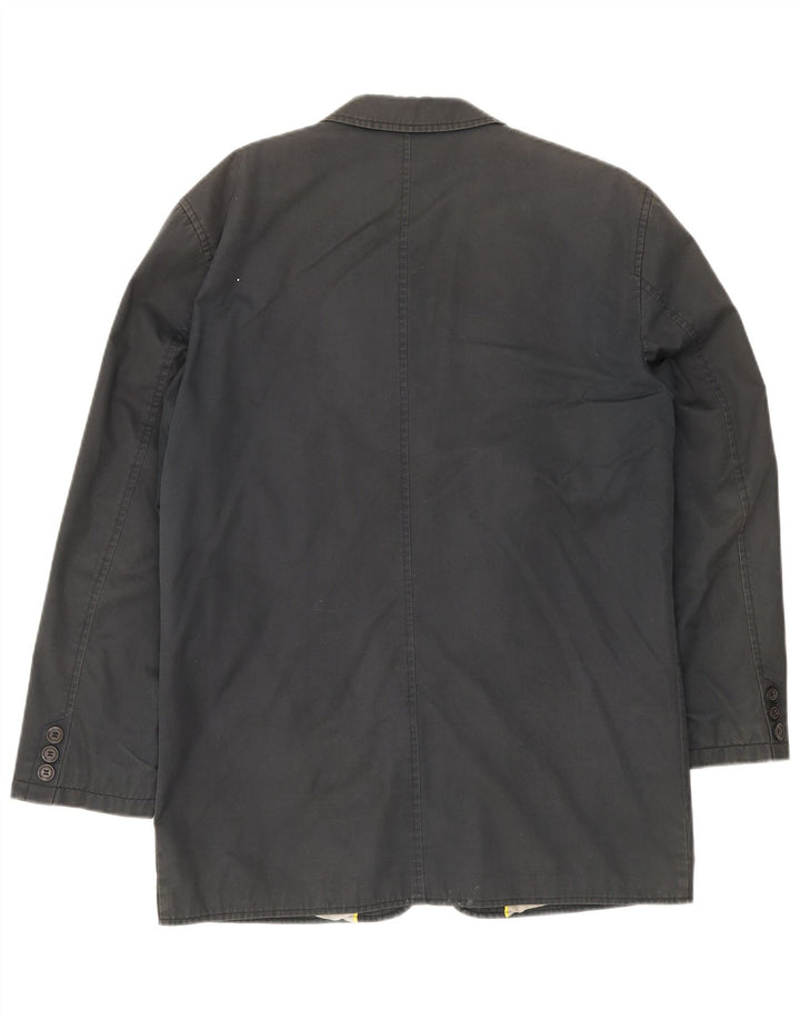 Giacca blazer a 3 bottoni da uomo Camel Active IT 50 grande in cotone grigio