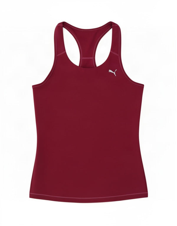 Canotta da donna Puma UK 12 Bordeaux medio Poliestere