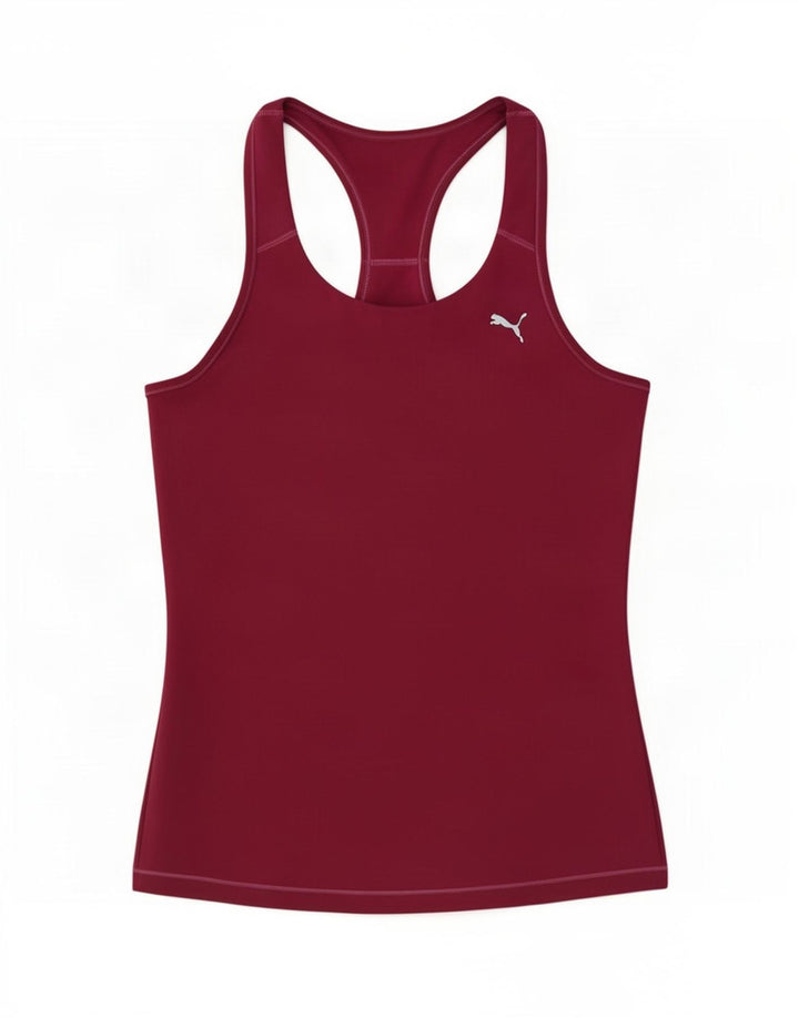 Canotta da donna Puma UK 12 Bordeaux medio Poliestere