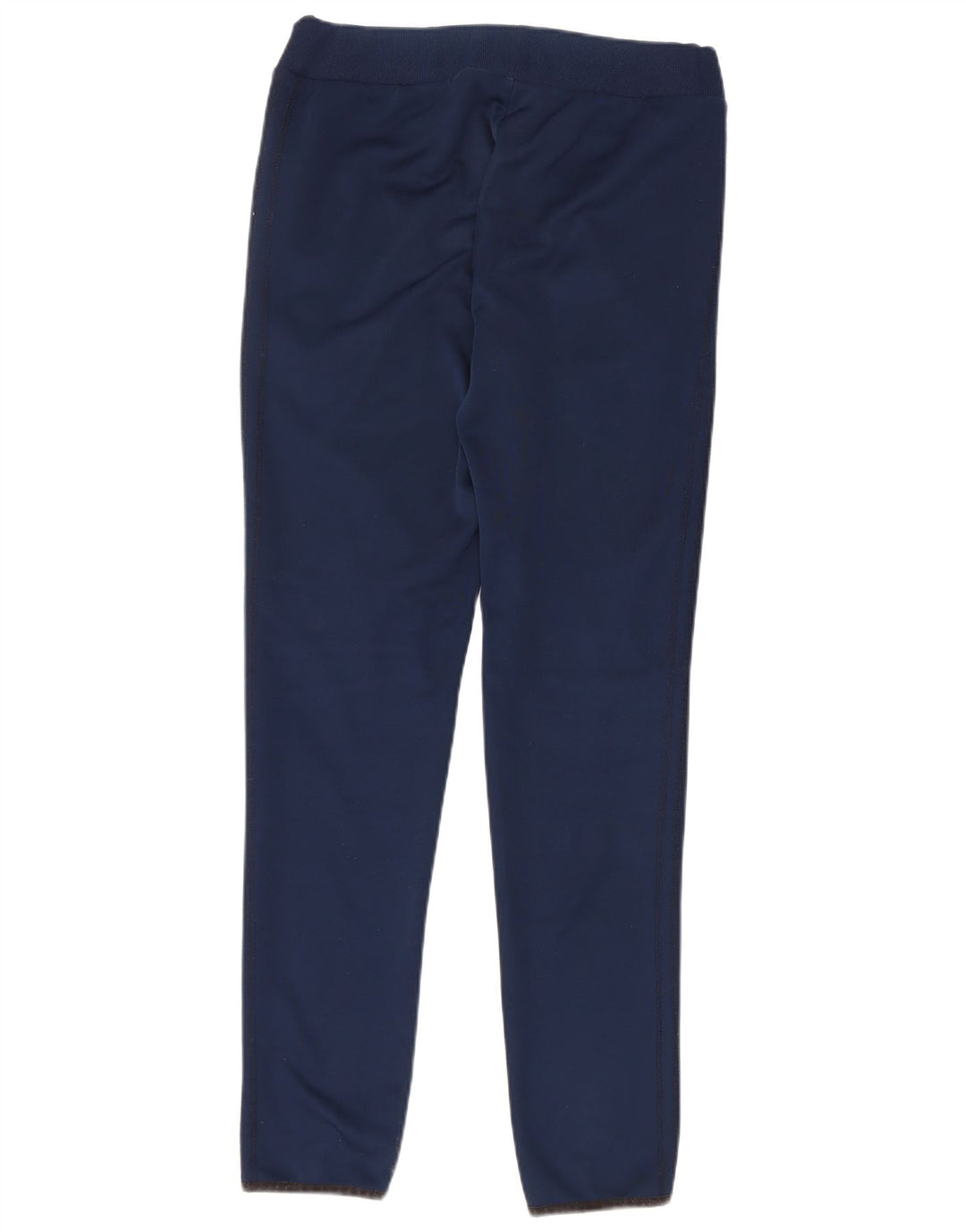 Pantaloni da tuta da donna Adidas UK 10 Small Blu Navy Poliestere