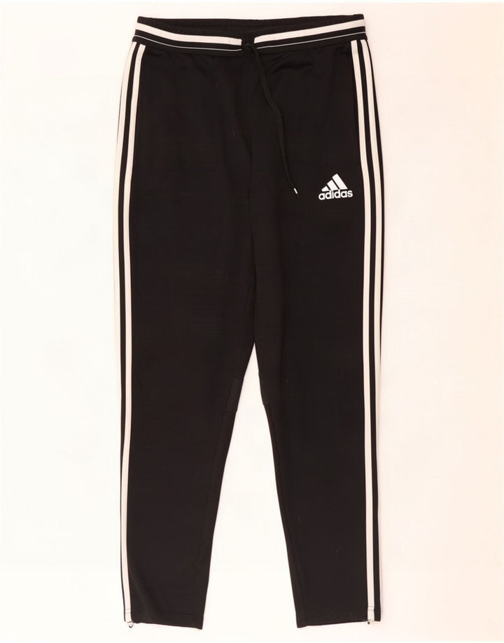 Pantaloni da tuta Adidas Climacool Crop da uomo grandi in poliestere nero