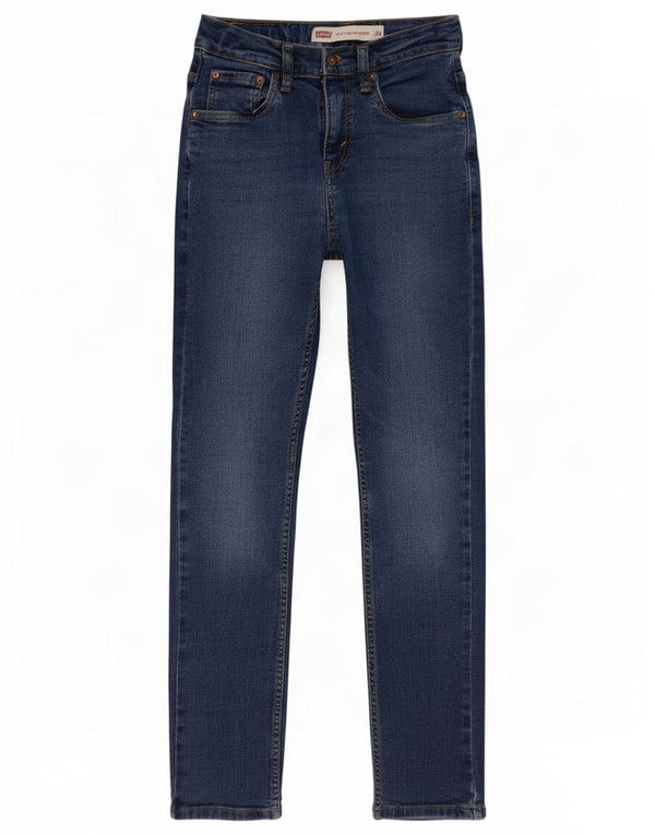 Levi's Ragazzi 512 Jeans slim affusolati 11-12 anni W26 L29 Cotone blu