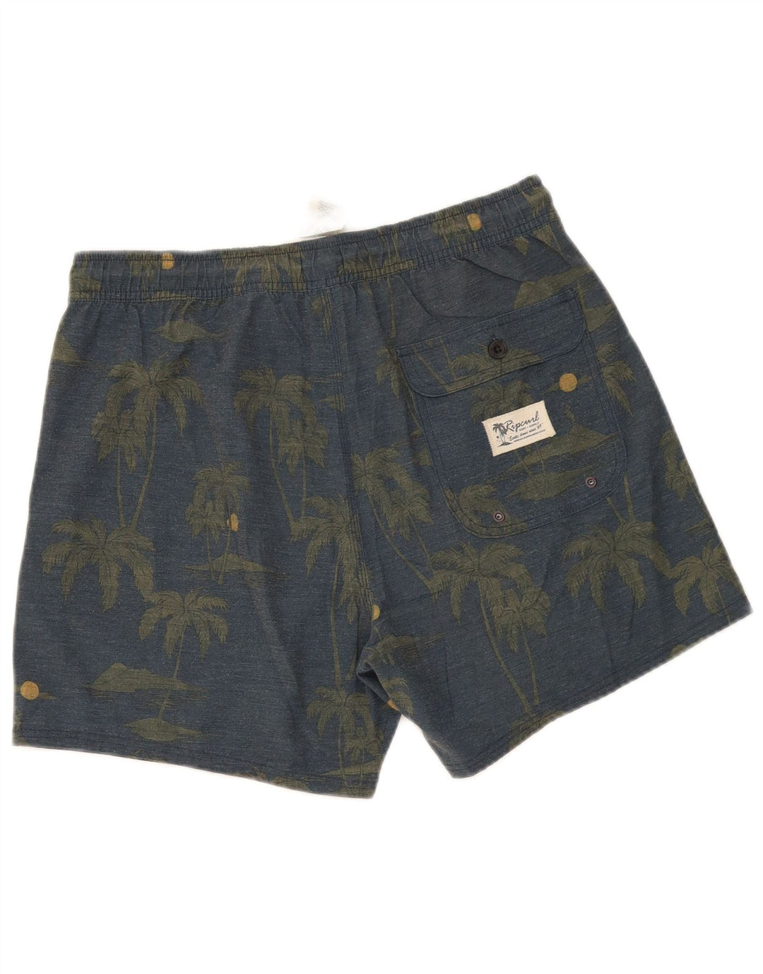 Pantaloncini sportivi da uomo Rip Curl in cotone floreale grigio medio