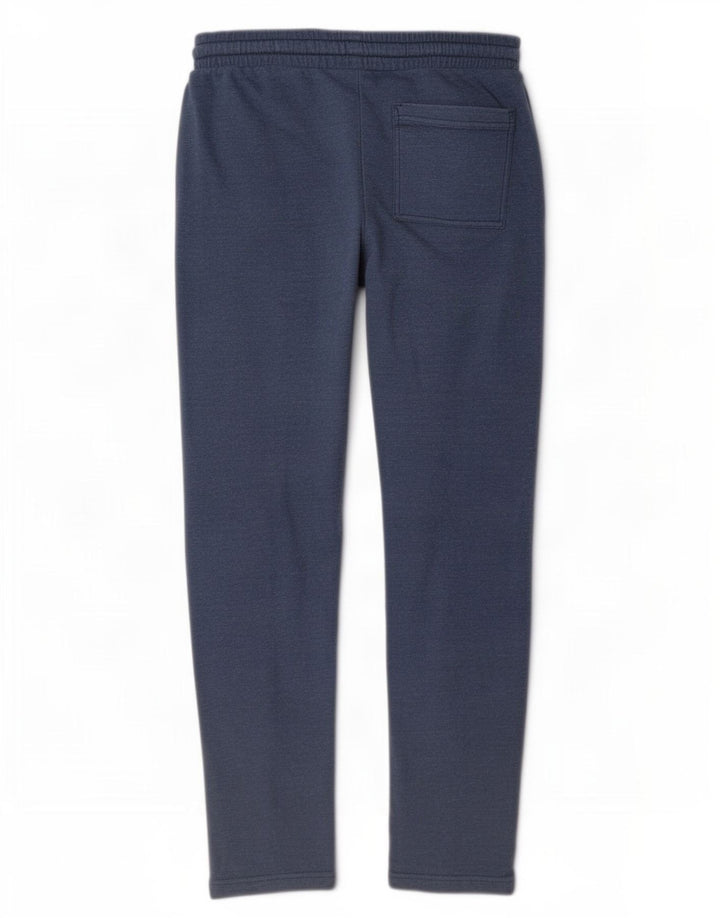 Pantaloni da tuta da uomo Marks & Spencer vestibilità regolare in cotone blu medio