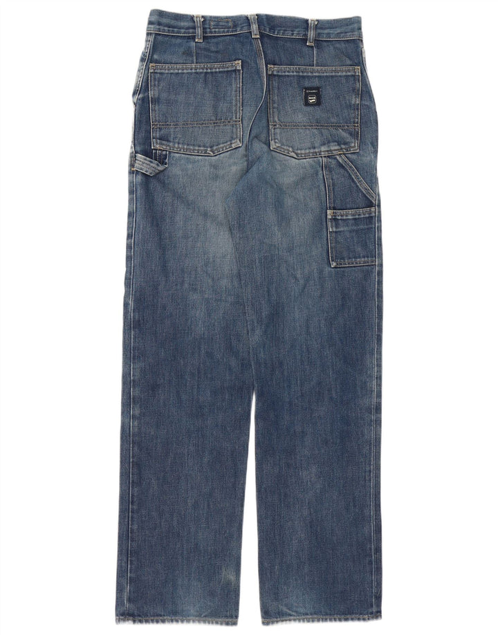 Jeans dritti da uomo Gas W29 L33 in cotone blu